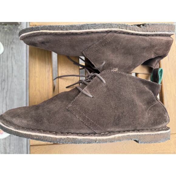 Polo Ralph Lauren Casterton Chukka Boots Shoes 11D Brown Suede Leather main image 8